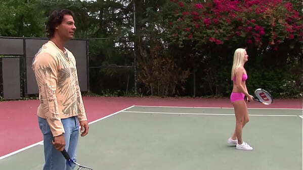 Threesome Tennis Court