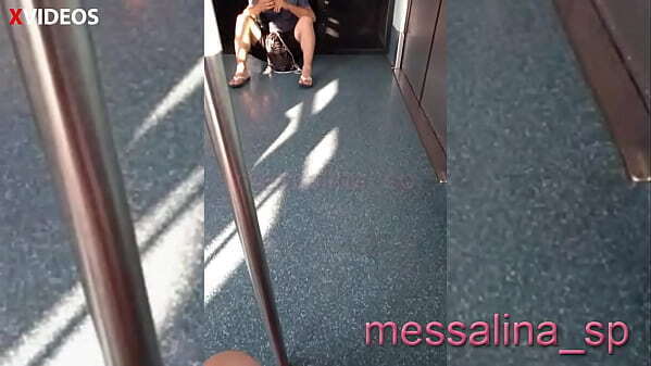 MESSALINA LATINA MILF WITH PANTIES FLASHES SHAVED PUSSY STRANGER SUBWAY WHILE TAKING PICTURES