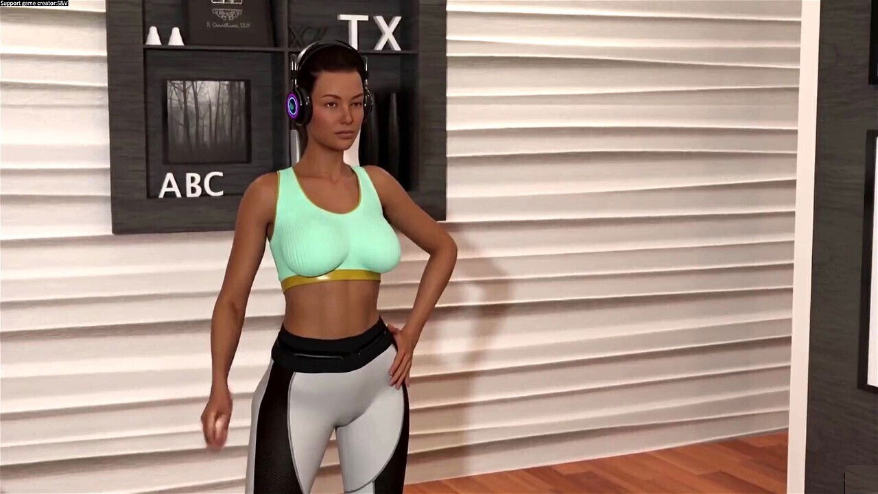 Animated female agent Sherine action, stay tuned more