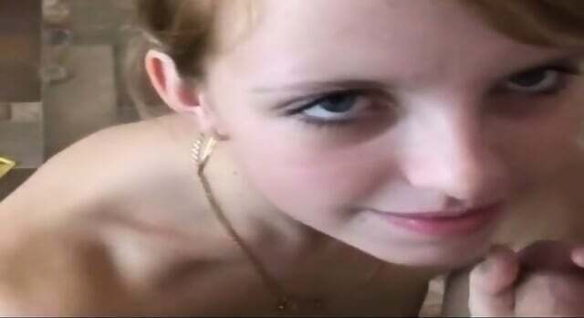 Deep-Throating American MILF Girl