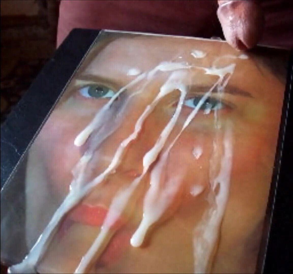 She like gushing spurting Sperm load on face photo