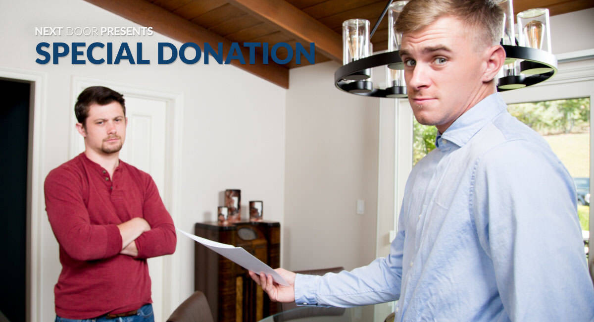 Ryan Jordan & Mason Williams in Special Donation - NextdoorStudios