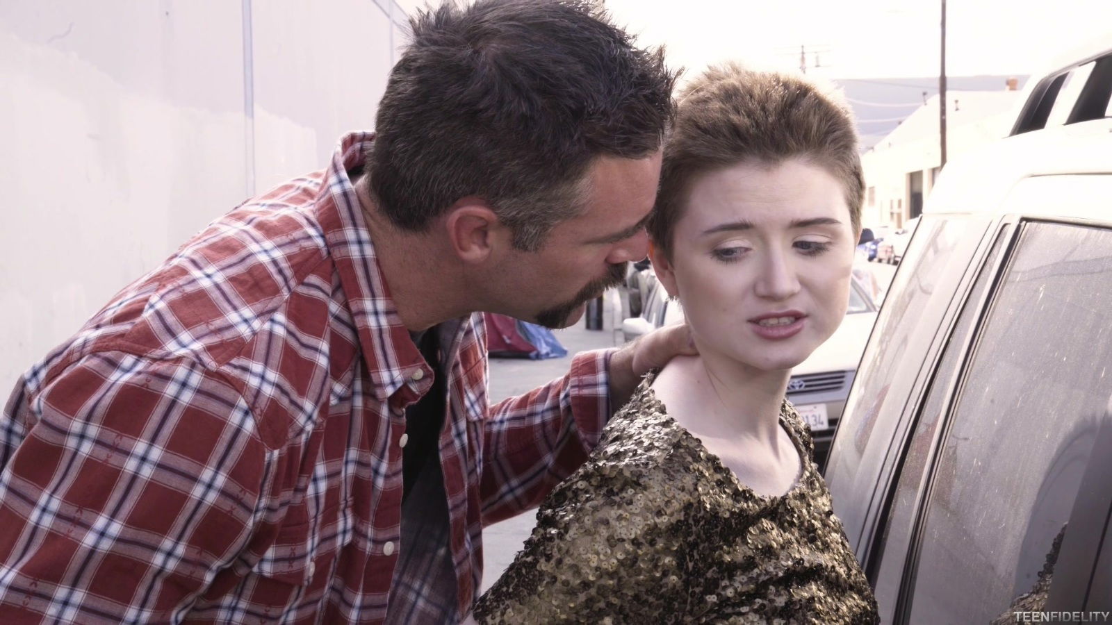 Brunette Celestia Vega pleases jumping long