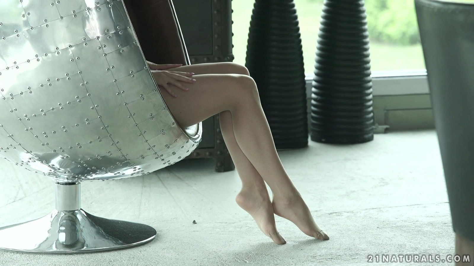 Black guy finally talks Lily Moon into playing with his big cock