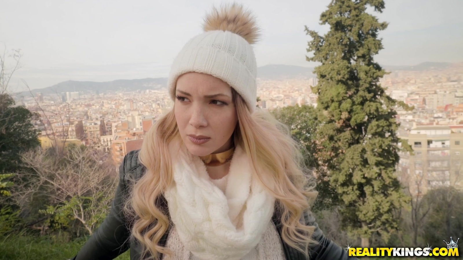 Paola Guerra gets her wet cunt plowed while her tits bounce up and down