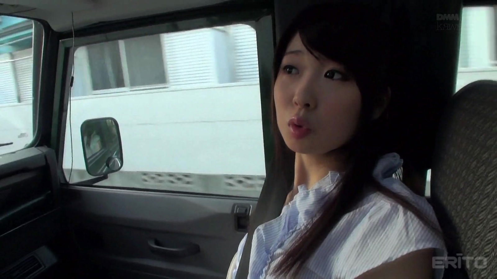 Yukiho Shiraoka wears outfit while sucking man's prick