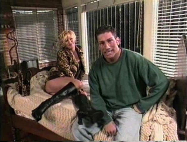 Hot MILF spreads her legs for a handsome hunk's fat boner