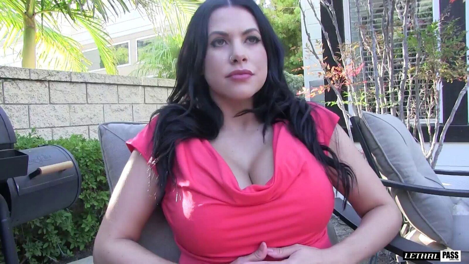 Looks like Lacie James knows how to handle the cowgirl cock ride