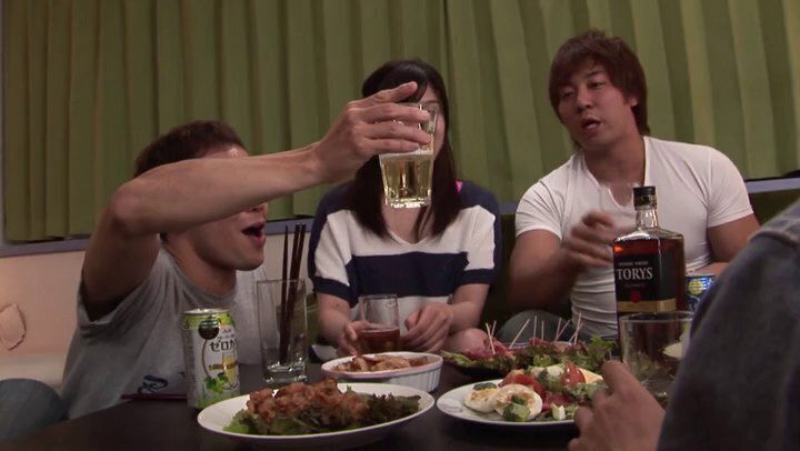 Her name is Mari Mori and she can't wait to have sex with that guy!