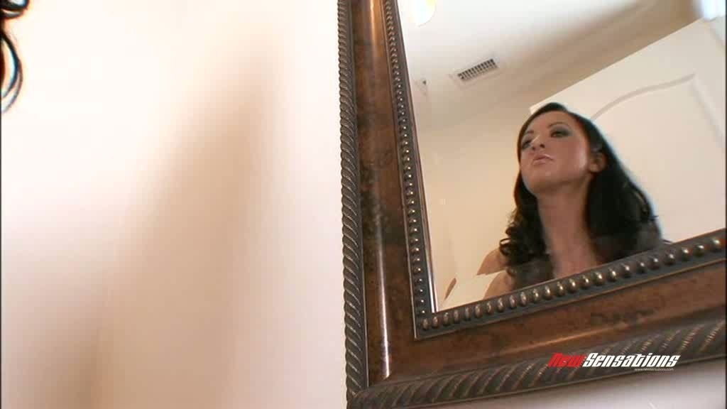 Deena Daniels works up a sweat enjoying some big black cock