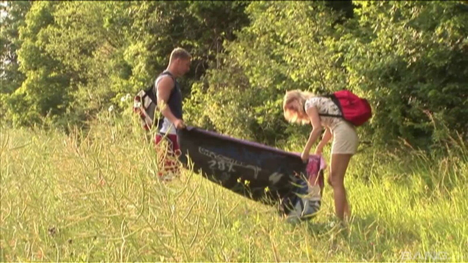 Ursula goes for a picnic and gets fucked hard instead