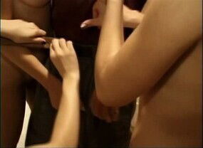 Horny pornstars Samantha Stylle and Elle Devyne in exotic facial, rimming sex scene