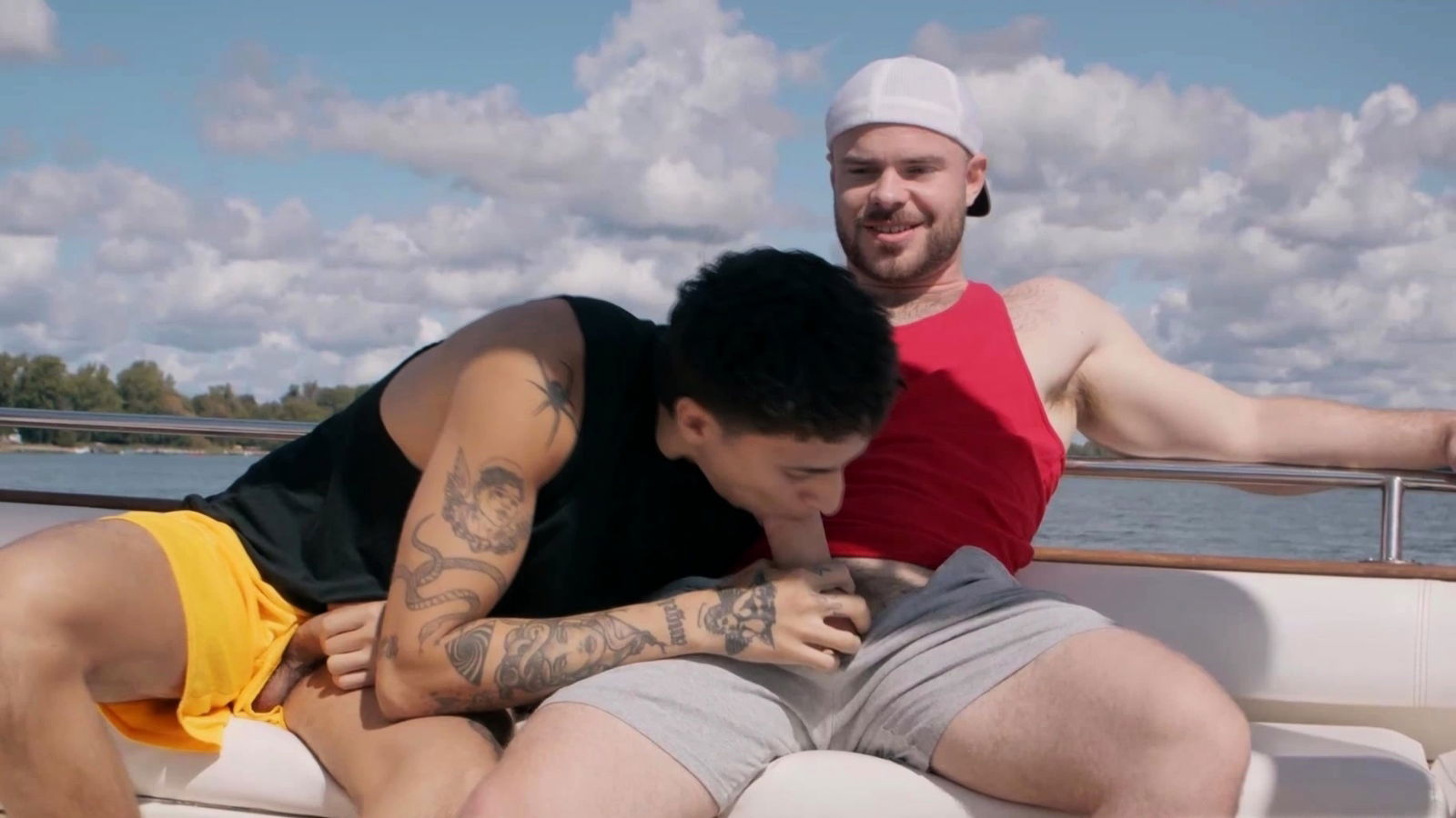 Marcus McNeil Angel Elias outdoor