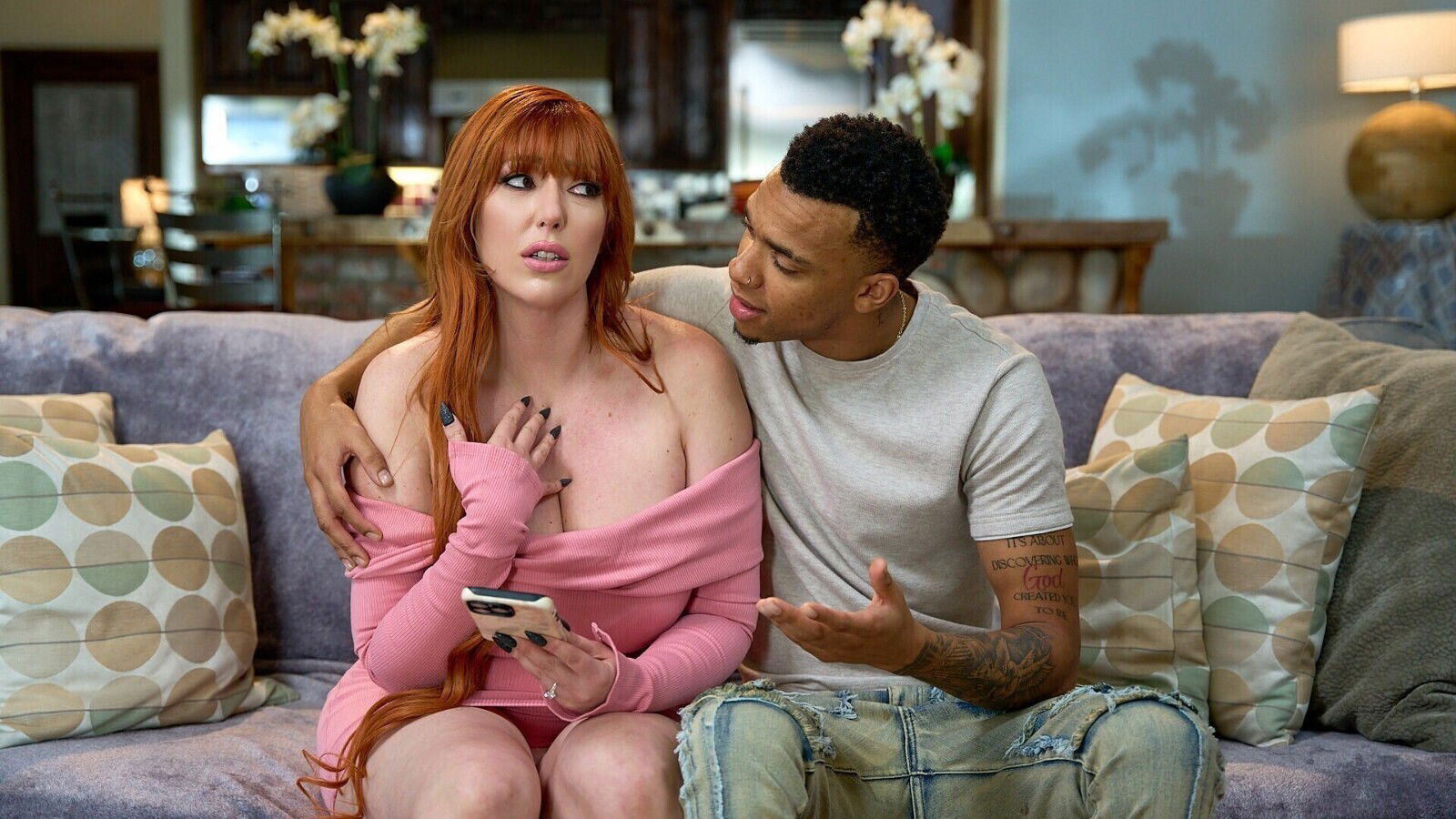 Lauren Phillips gets good dicking from black stepson