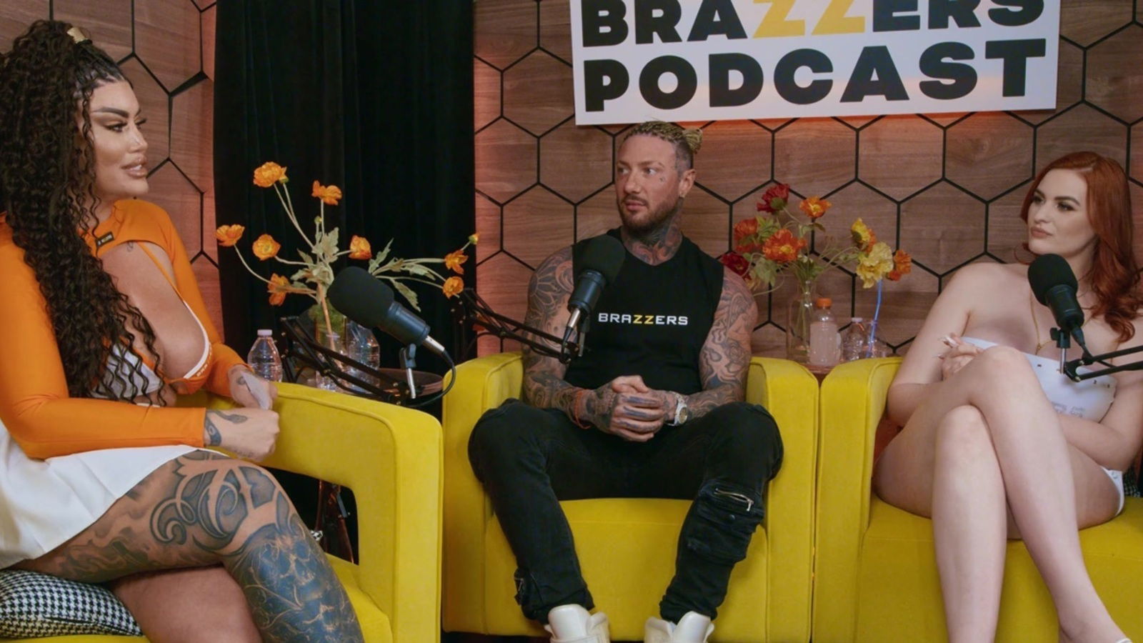 Lustful Abigaiil Morris Toochi Kash screwed tattooed stallion