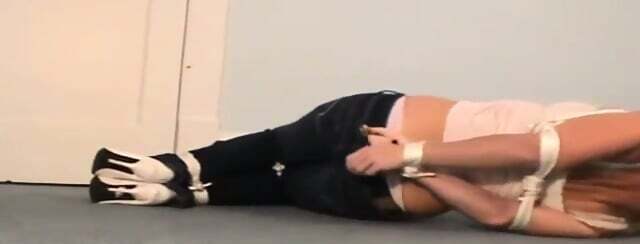 Crystal Frost Tape Wrap Gagged Kinky4Ever