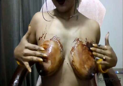 Indian Queen Milf Himanshi Handcuffed Orgasm Chocolaty Boobs