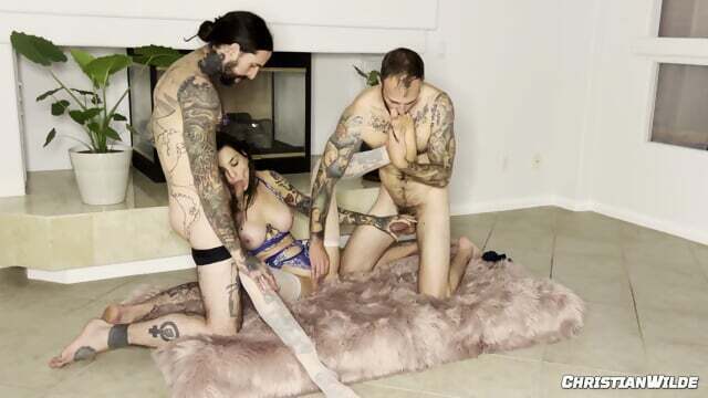 Christian Wilde: Rocky Ruckus Christian Wilde Explore Each Other Steamy Threeway Fuck