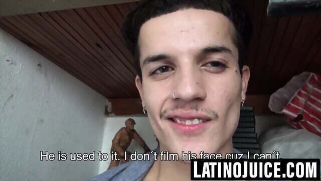 Latino Angel pinned against wall while getting demolished