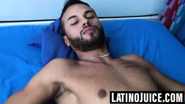 Edgy strokes hard until he's painted with