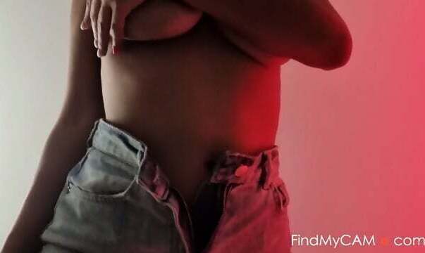 Light Solo with Busty Latina Teen