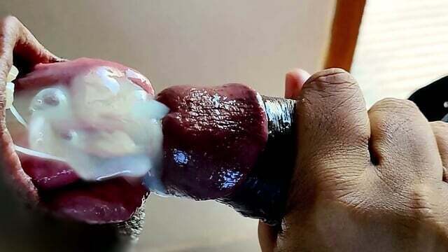 Swallow massive load from teen