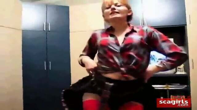 Russian Amateur Brunette Plays with Cucumber