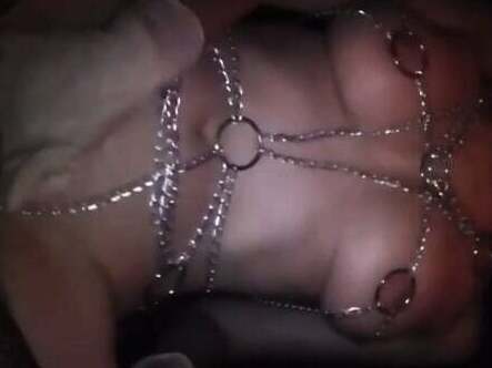 Double Dildo with Amateur Girlfriend