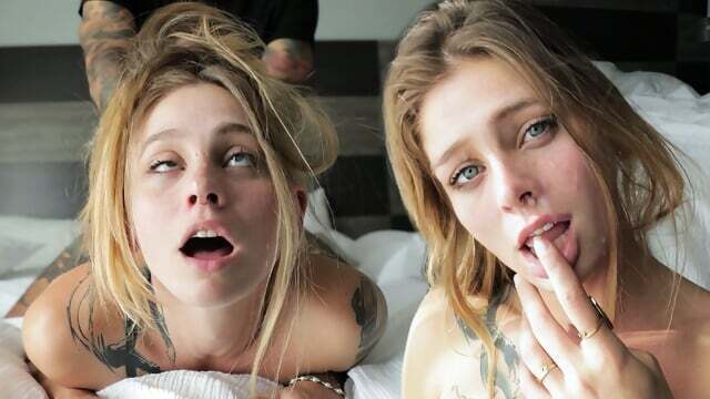 CLIMAX AMAZING Crazy Blonde Rolling Orgasms