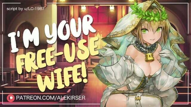 Your Gorgeous Bride Vows Your Personal Free-Use Slut (Alekirser ASMR)