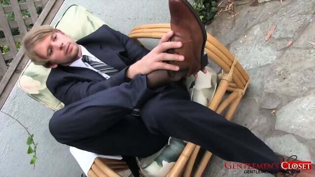 Stunning Edon Touching Feet with Passion Tease