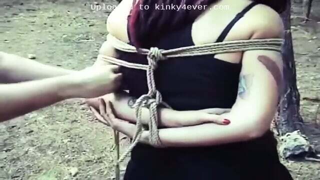 Goth Bondage Photoshoot