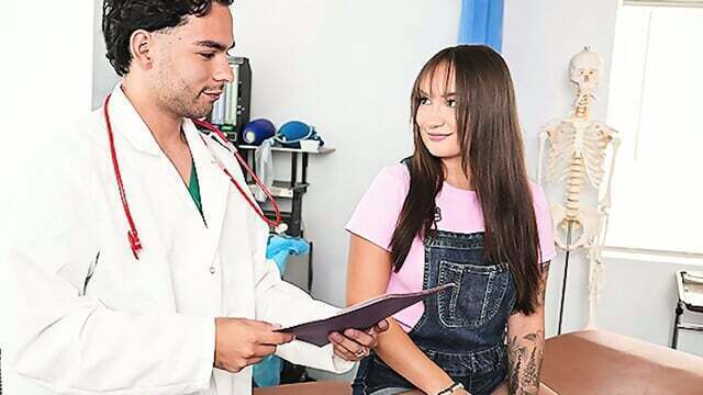 Bunny Doctor Helps Assed Teen