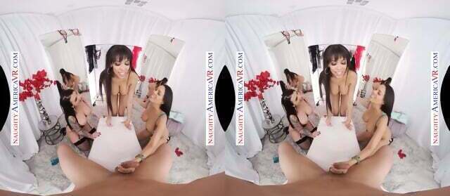 Naughty Dressing Room Rendezvous With You, Milana, Belle, Luna Star