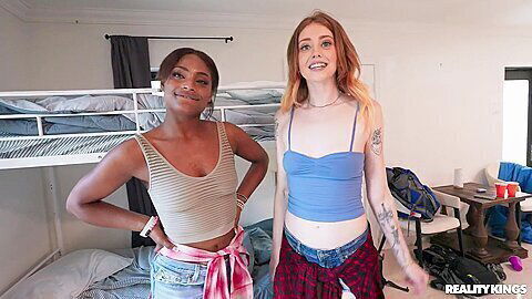 Rhae Woods, Lucy Foxx, Duncan Saint Hostel Takeover