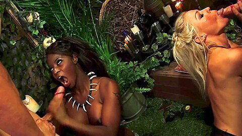 Leads Seductive Ritual Steamy Group Encounter