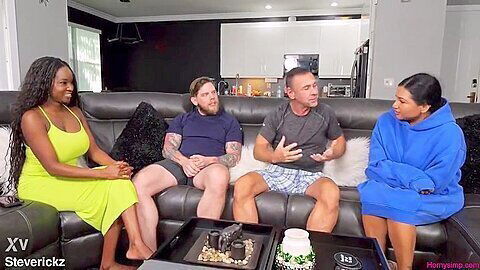 Naomi Foxx - My Stepsister And I Hookup With Horny Swingers