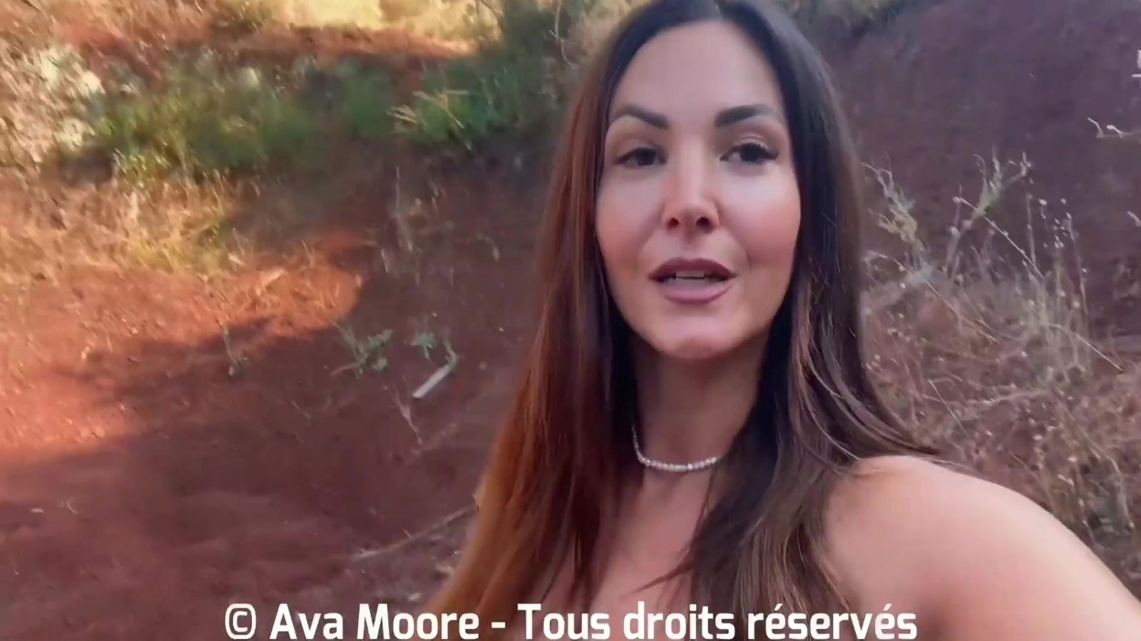 Amatrice Francaise Moore Belle Fait Baiser Groupe Dinconnus Dans Bois