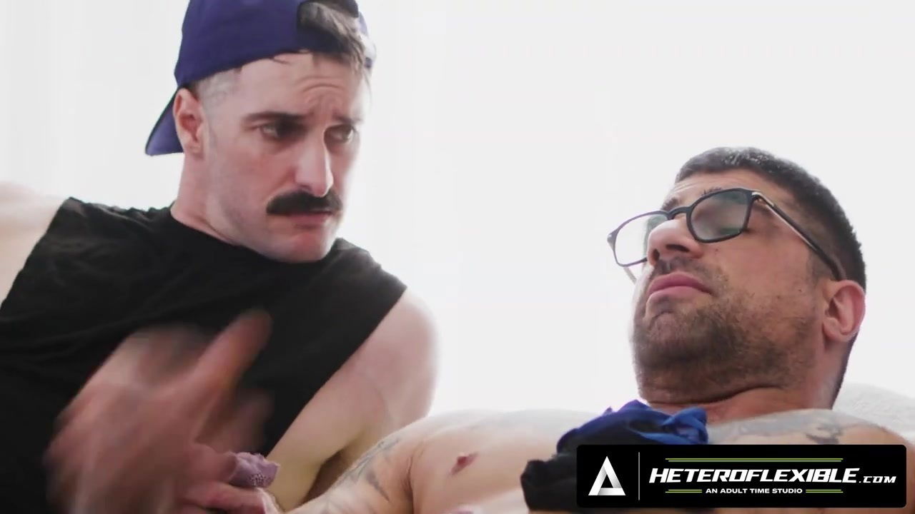 HETEROFLEXIBLE Horny Leblan Caught Wanking Stolen Girls Panties Buddy Alex Duca Joins