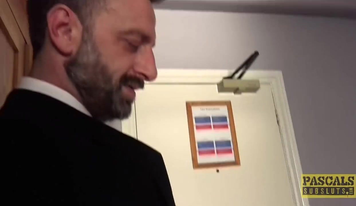 SubSlut Georgie Lyall: Hotel Boss Blackmails Pascalssubsluts