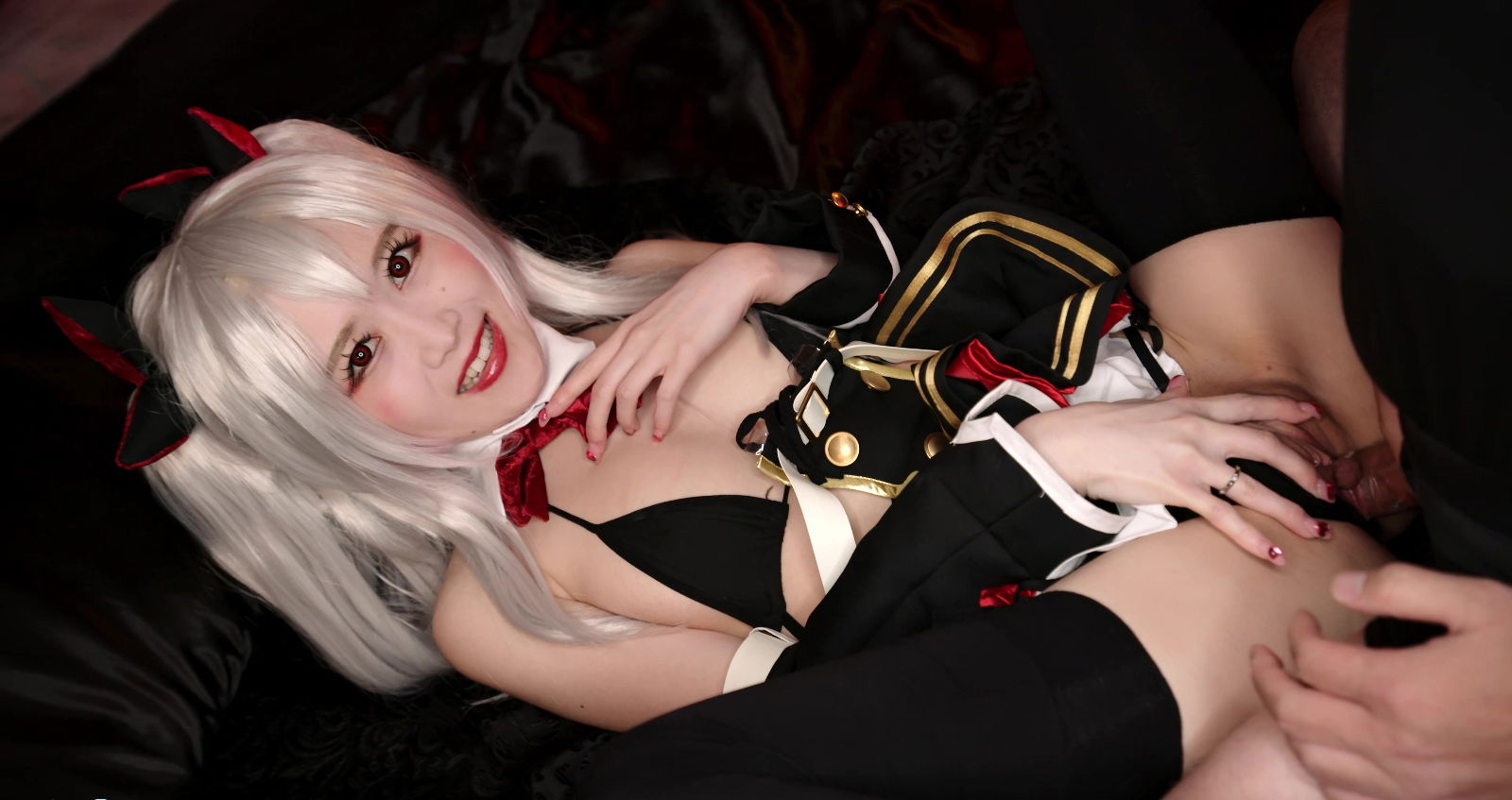 Kurumi weaboo gooner pussy creampied