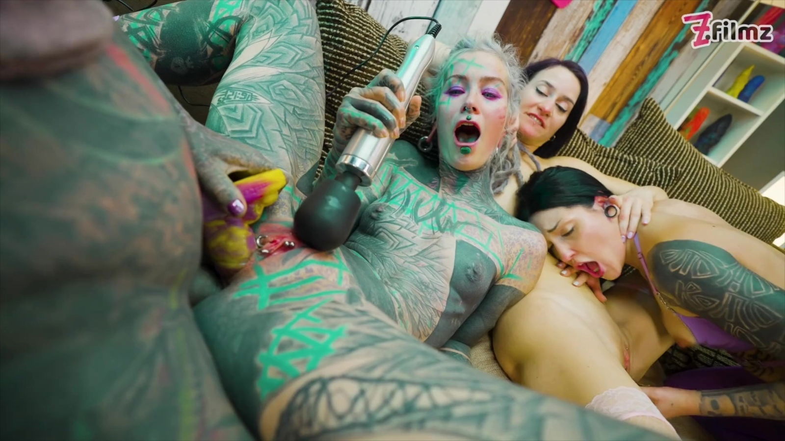 Punk Tattoo Sluts Double-Ended Destruction