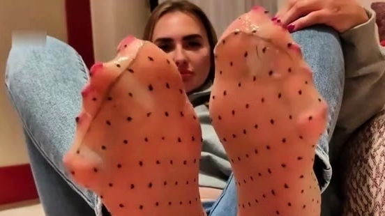 Goddess Lena Nylon socks control ultimate