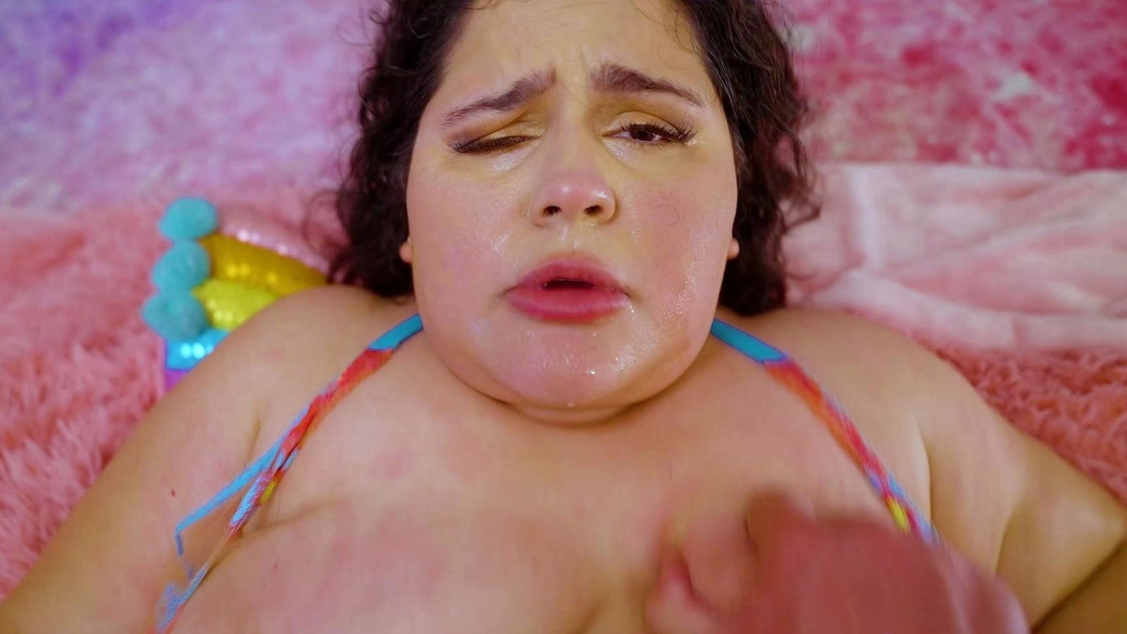 INSERTED Karla Lane gives sloppy oral