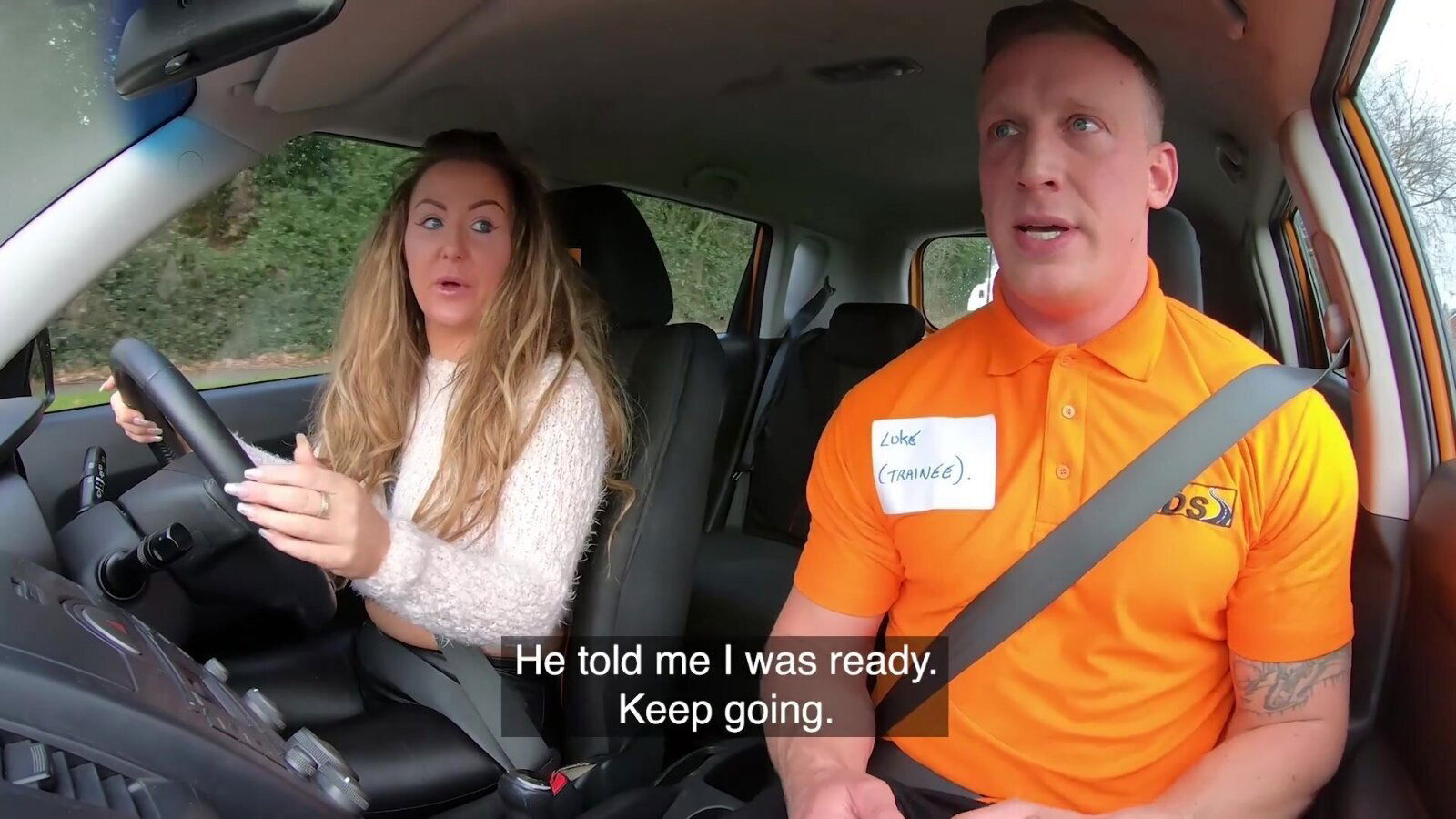 Newbie Instructor's Wild Lesson Steamy