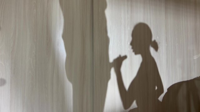 fucking bitch mouth watching shadow