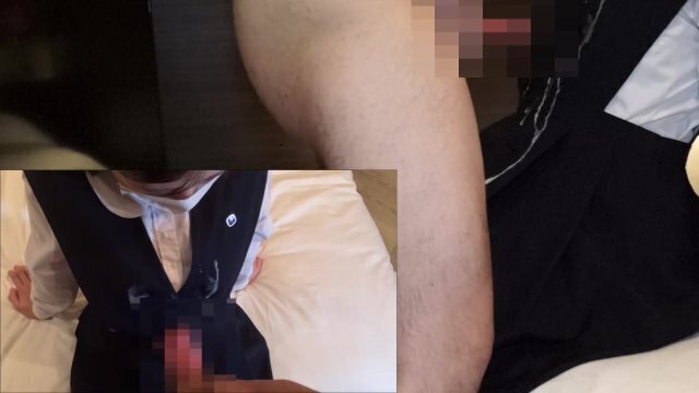 超清楚ジャンスカ女子に大量ザーメンぶっかけ