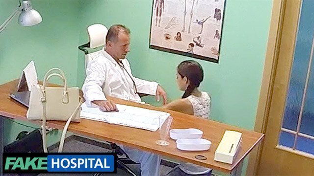 Desperate Russian Teen Rewards Doctor with Hard Fake Hospital