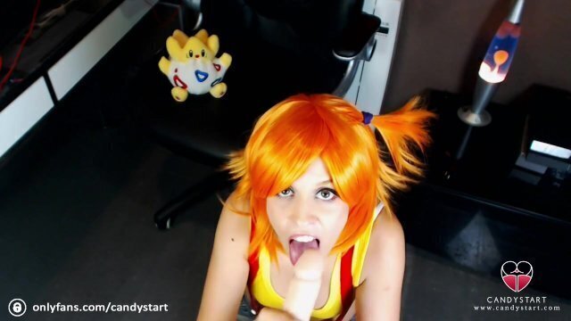 Misty Cosplay Blowjob Contact