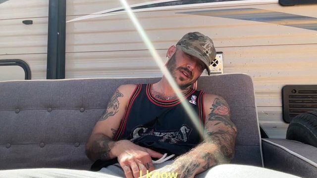 Tattooed Man's Bold Invitation: Love Sucking Sunlight?!
